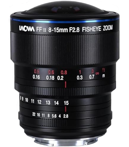 Amazon.com : LAOWA 8-15mm f/2.8 FF Zoom Fisheye Lens, Full Frame